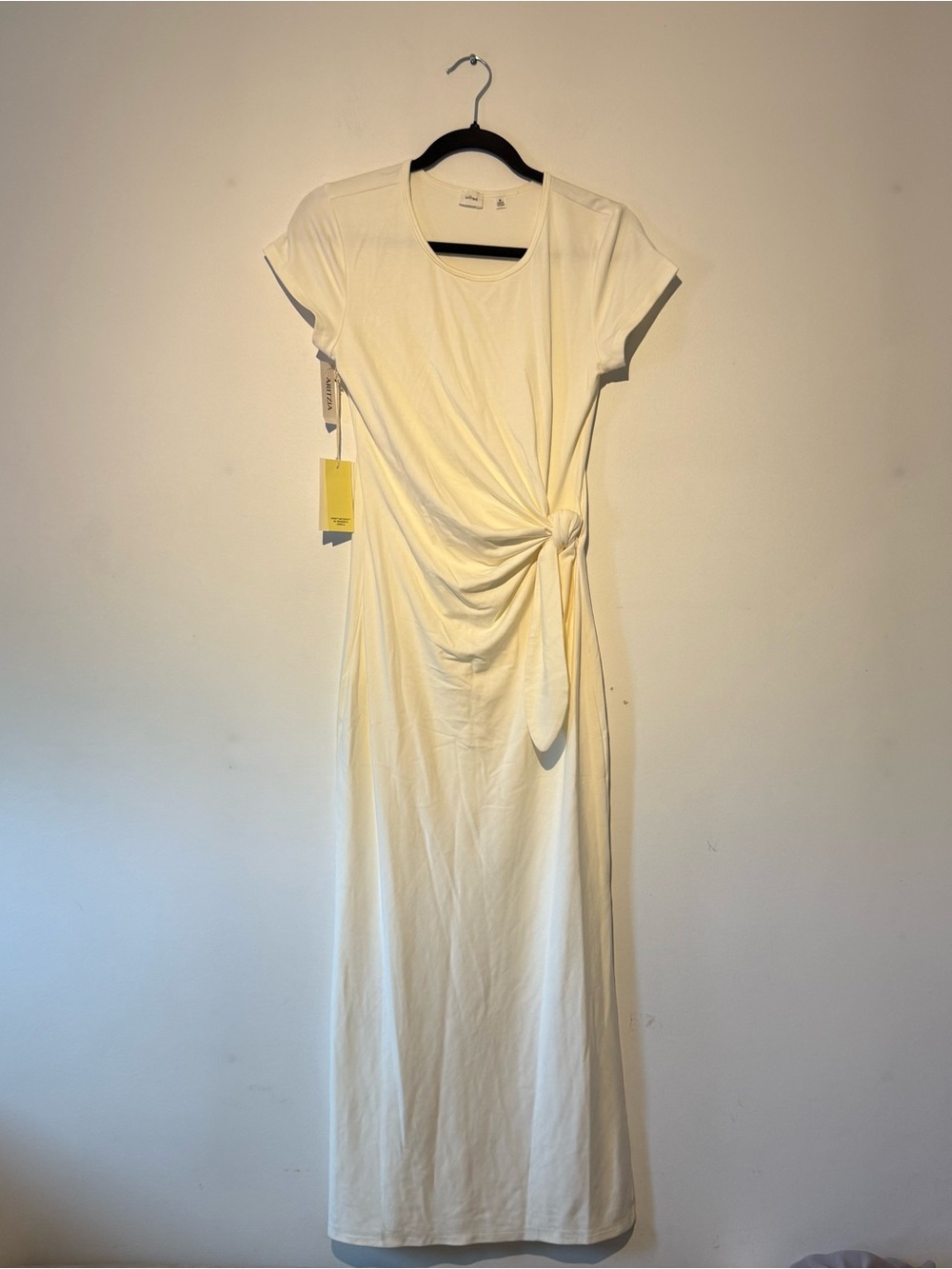 NWT Wilfred White Midi Dress (Fortune Midi Dress)